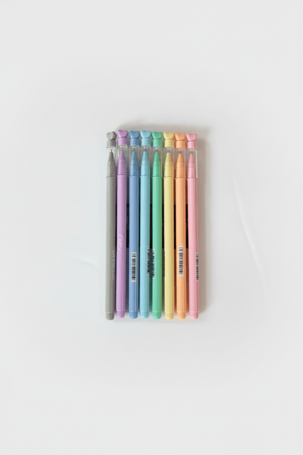 SET 8 PENNE COLORATE - Willy Be Smart