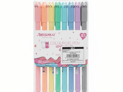 SET 8 PENNE GATTO - Willy Be Smart