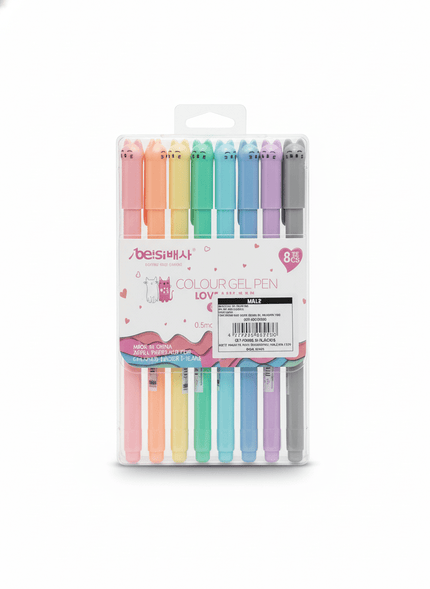 SET 8 PENNE GATTO - Willy Be Smart