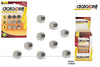 SET 9 PILE BOTTONE LR44