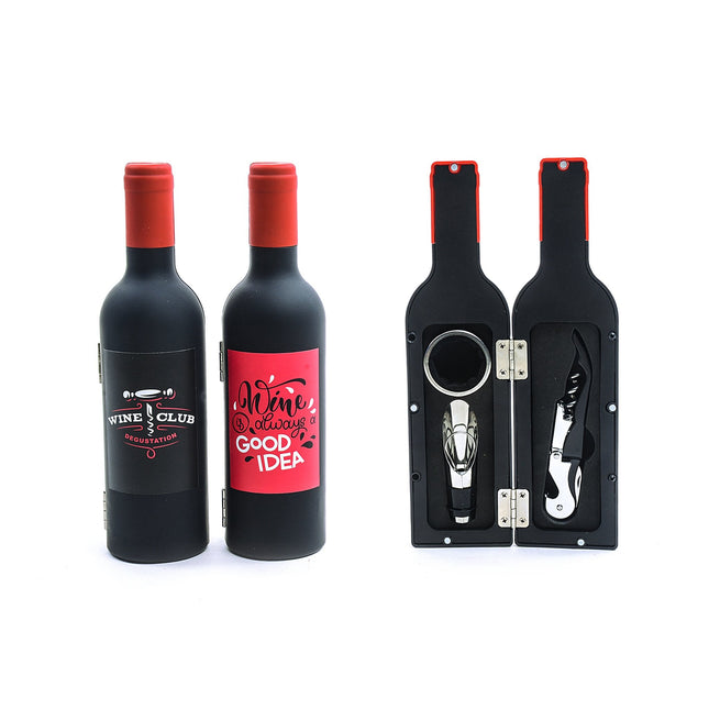 SET SOMMELIER BOTTLE - Willy Be Smart