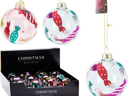 SFERA VETRO 80MM CANDY - Willy Be Smart