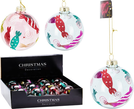 SFERA VETRO 80MM CANDY - Willy Be Smart