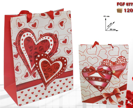 SHOPPER IN CARTA SAN VALENTINO - Willy Be Smart