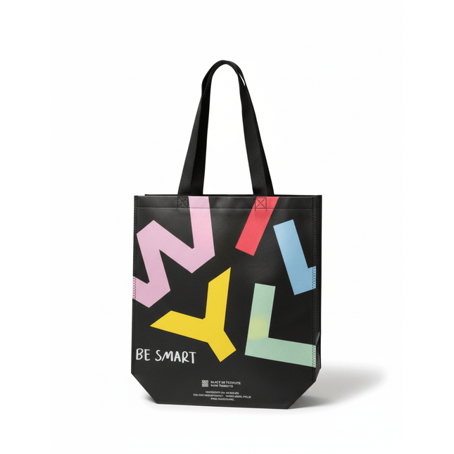 SHOPPER WILLY BE SMART BLACK - Willy Be Smart