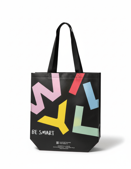 SHOPPER WILLY BE SMART BLACK - Willy Be Smart