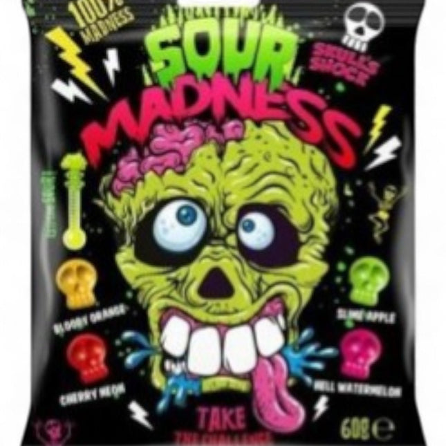 SOUR MADNESS 60 GR. - Willy Be Smart