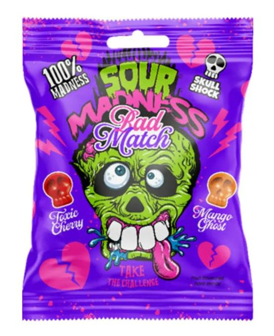 SOUR MADNESS BAD MATCH 60 GR. - Willy Be Smart