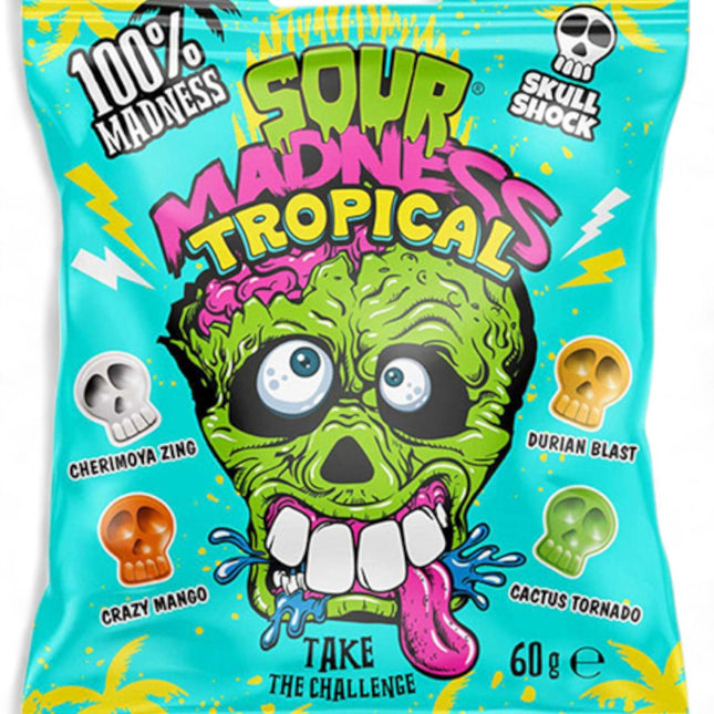 SOUR TROPICAL 60G - Willy Be Smart