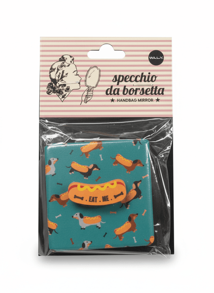 SPECCHIETTO BORSA HOTDOG - Willy Be Smart