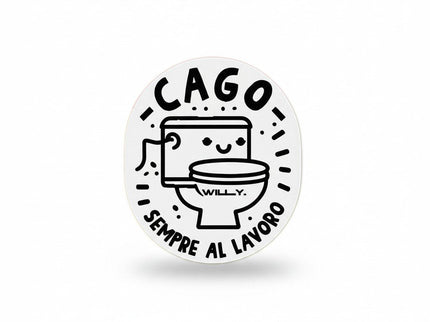 SPILLA CAGO AL LAVORO - Willy Be Smart