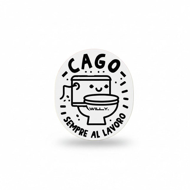 SPILLA CAGO AL LAVORO - Willy Be Smart
