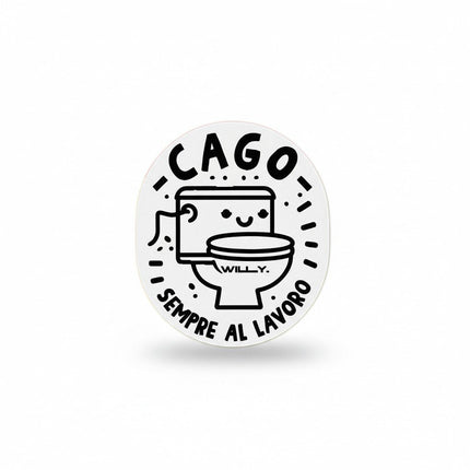 SPILLA CAGO AL LAVORO - Willy Be Smart