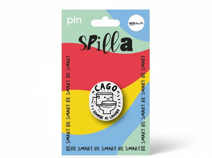 SPILLA CAGO AL LAVORO - Willy Be Smart