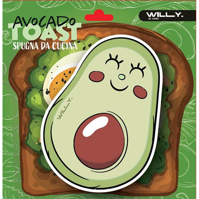 SPUGNA DA CUCINA AVOCADO - Willy Be Smart