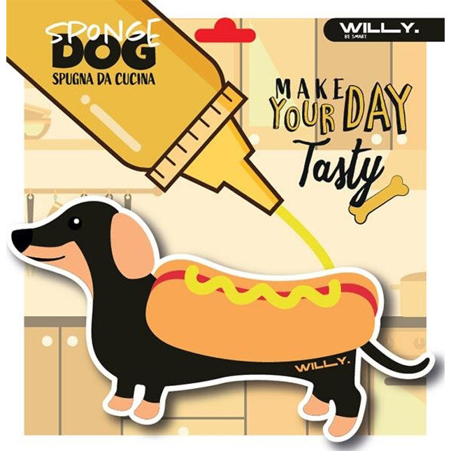 SPUGNA DA CUCINA DOG - Willy Be Smart