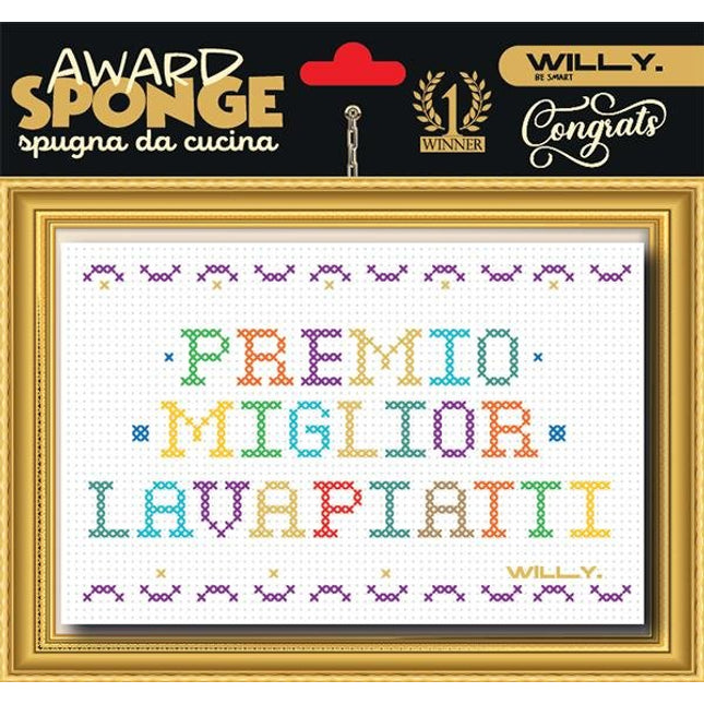 SPUGNA DA CUCINA PREMIO - Willy Be Smart