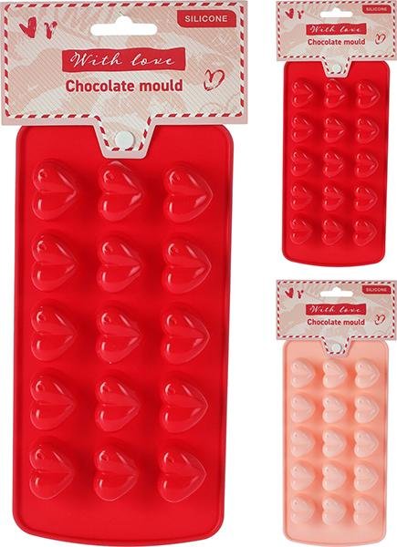 STAMPO DOLCETTI SILICONE CUORI - Willy Be Smart
