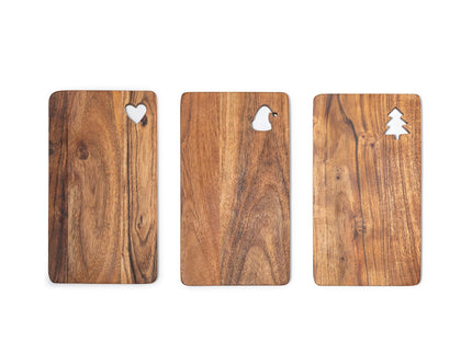 TAGLIERE LEGNO XMAS - Willy Be Smart