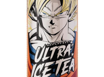 ULTRA ICE TEA DRAGON BALL Z GOKU 330 ML TÈ ALLA PESCA - Willy Be Smart
