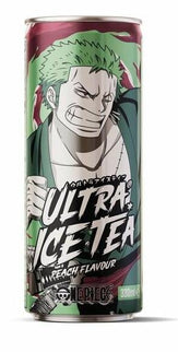 ULTRA ICE TEA ONE PIECE ZORO 330 ML TÈ ALLA PESCA - Willy Be Smart