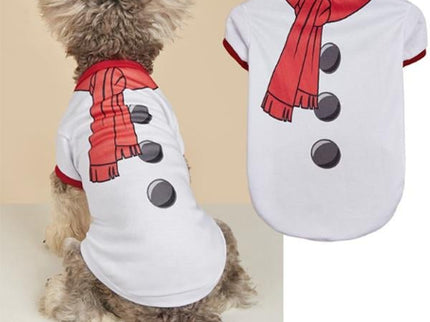 VESTITO PER ANIMALI SNOWMAN - Willy Be Smart