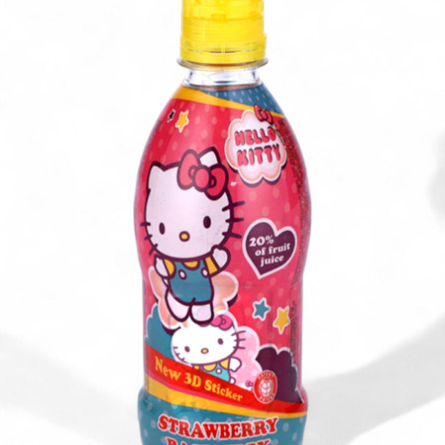 VITAMIZU HELLO KITTY STRAWBERRY RASPBERRY DRINK 350ML - Willy Be Smart