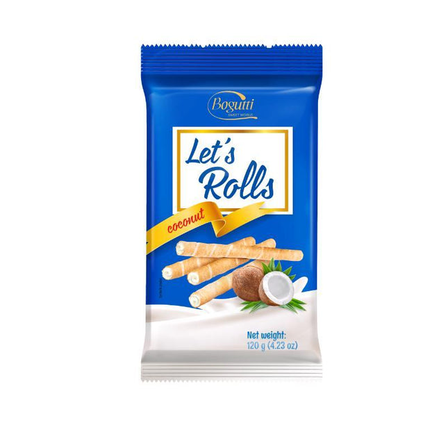 WAFER ROLLS COCCO 120GR - Willy Be Smart