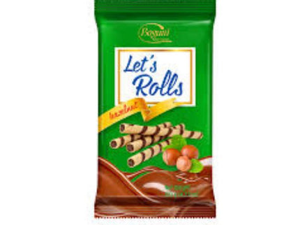 WAFER ROLLS NOCCIOLA120GR - Willy Be Smart