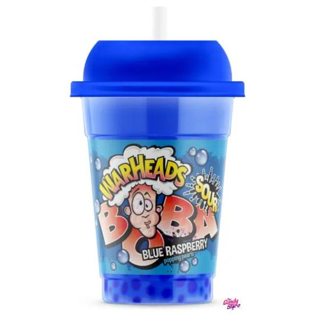WARHEADS BOBA SOUR BLUE RASPBERRY 400 ML. - Willy Be Smart