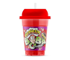 WARHEADS BOBA SOUR STRAWBERRY 400 ML.