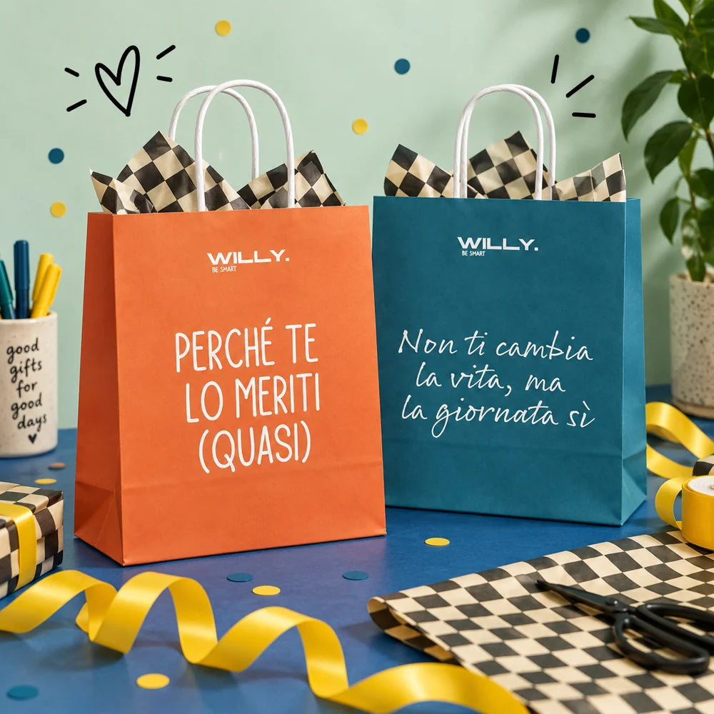 Willy Be Smart — party-gift-pack in ambientazione street