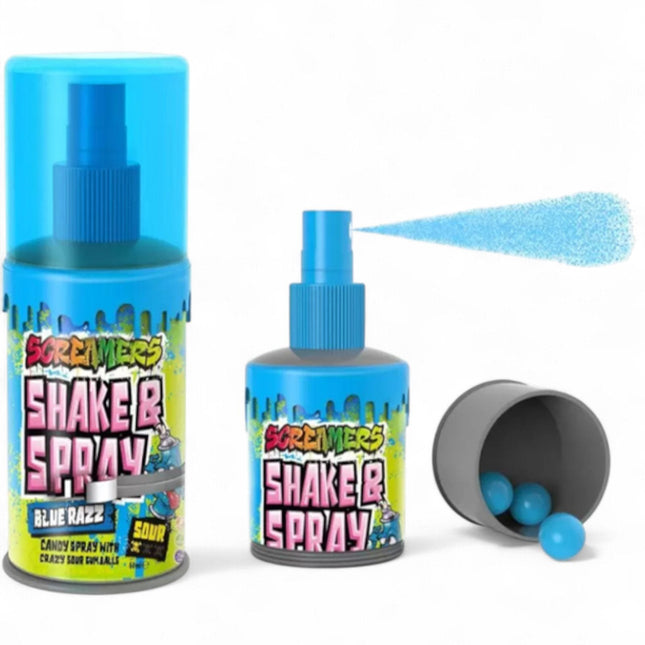 ZED SHAKE SPRAY BLUE RAZZ CARAMELLE - Willy Be Smart
