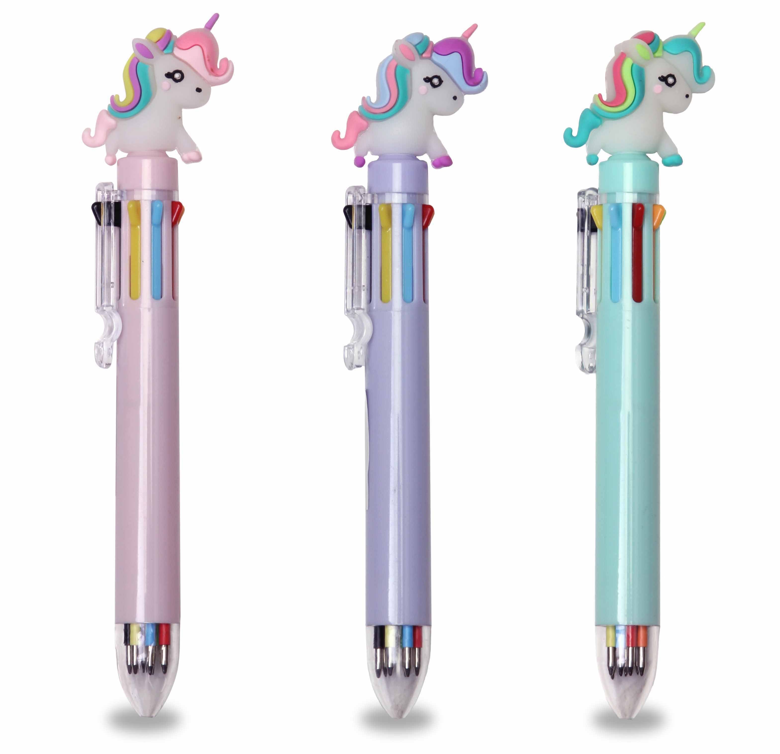 PENNA MULTICOLOR UNICORNO – Willy Be Smart