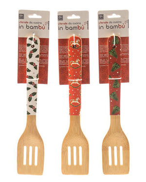 UTENSILE DA CUCINA BAMBU' XMAS