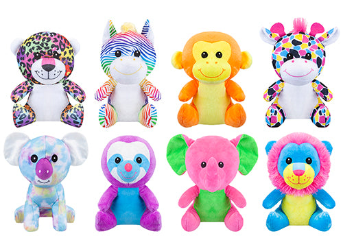 PELUCHE ANIMALI MULTICOLOR