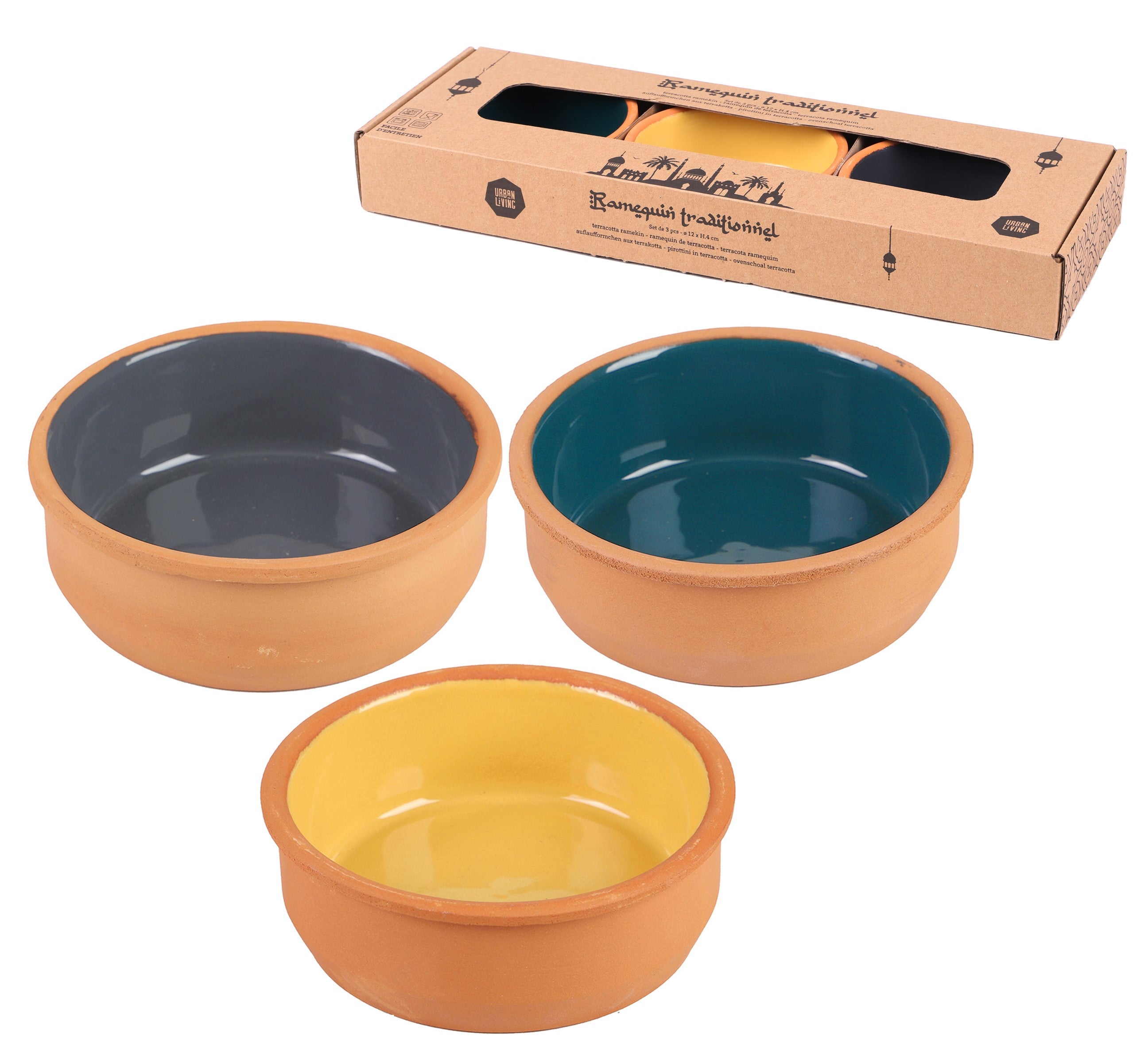 SET 3 CIOTOLE TERRACOTTA – Willy Be Smart