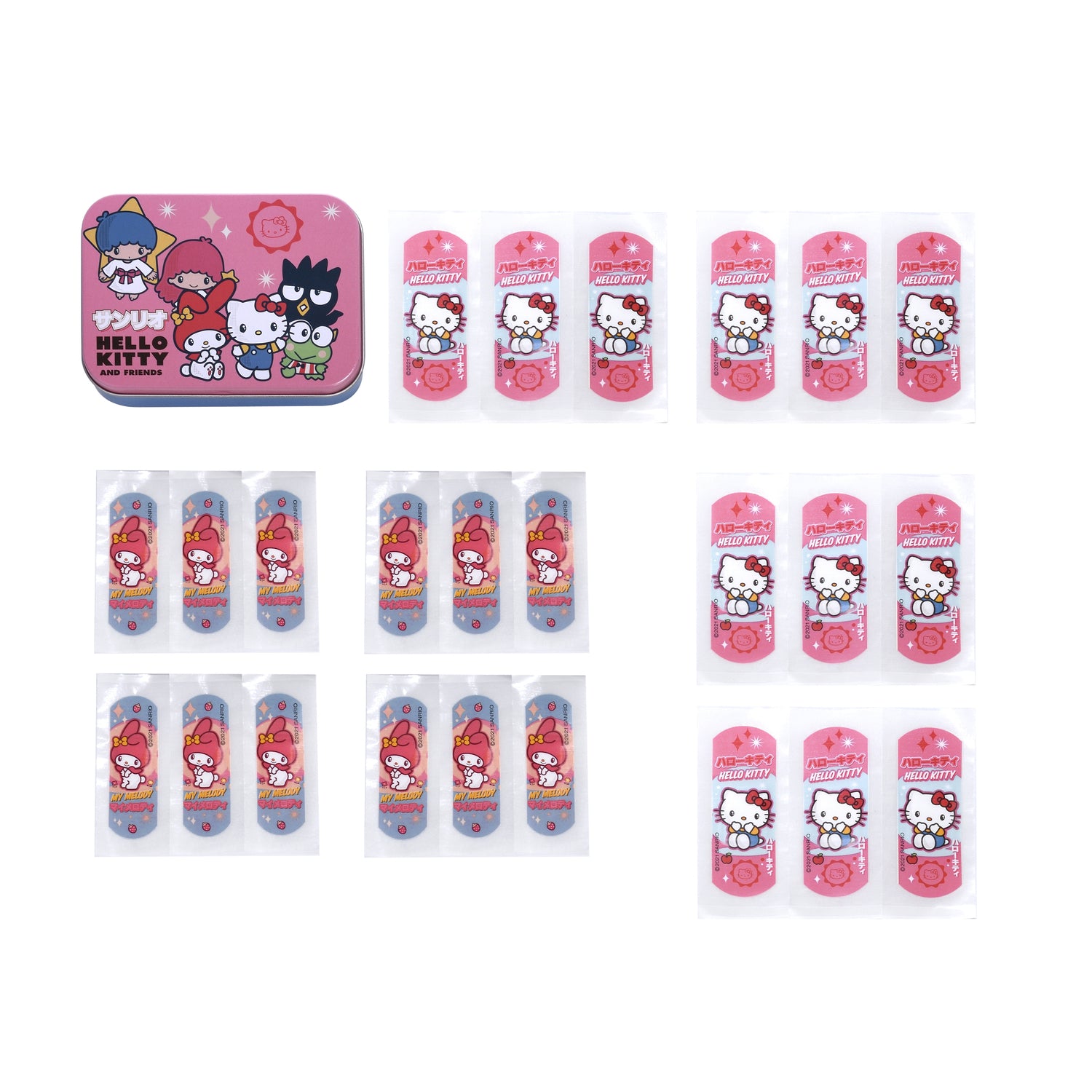 SET CEROTTI HELLO KITTY AND FRIENDS