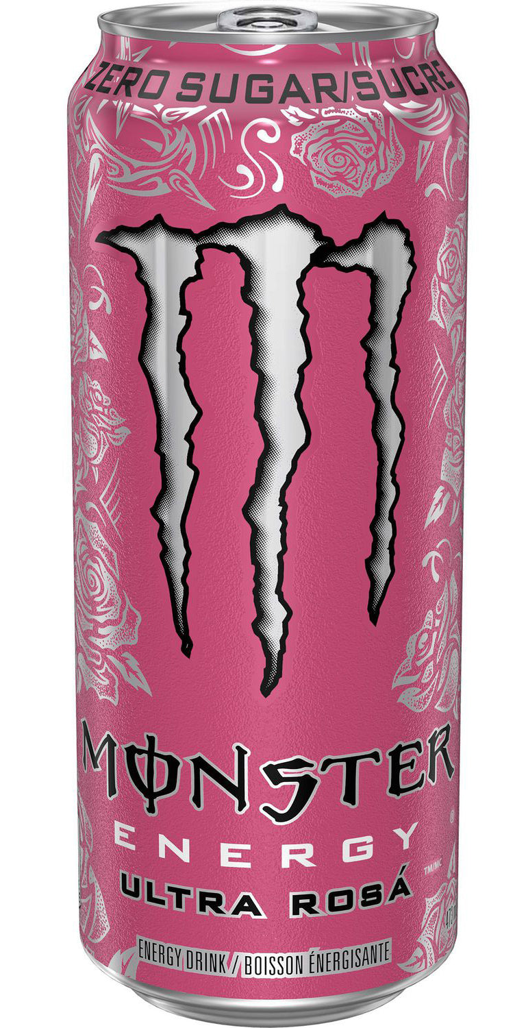 MONSTER ENERGY ULTRA ROSA 473ML CANADIAN EDITION