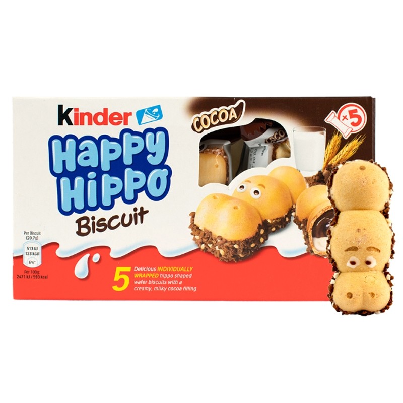 KINDER HAPPY HIPPO CACAO SNACK