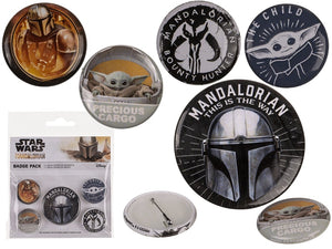 SET 5 SPILLE STAR WARS MANDALORIAN