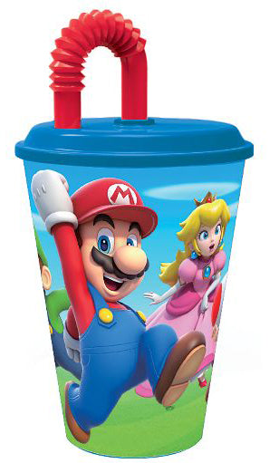 BICCHIERE CANNUCCIA SUPERMARIO 430 ML.